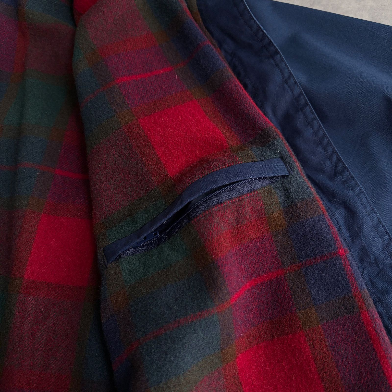 【希少】英国購入　ヴィンテージ　90’s　毛100％ライナー付き　ノバチェック 80s〜90s/Eddie Bauer/エディーバウアー/マウンテンパーカー/ウール