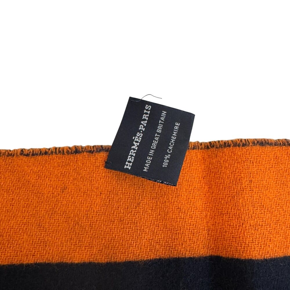  HERMES エルメス マフラー オレンジ レディース その他 小物