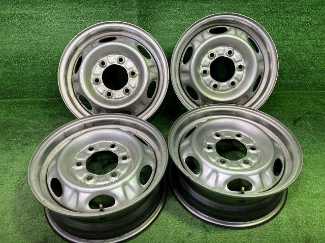 日産 NISSAN NV 350キャラバン VW 6 E 26 ホイール スチール シルバー 15インチ 5 J 6穴 4本 139 7