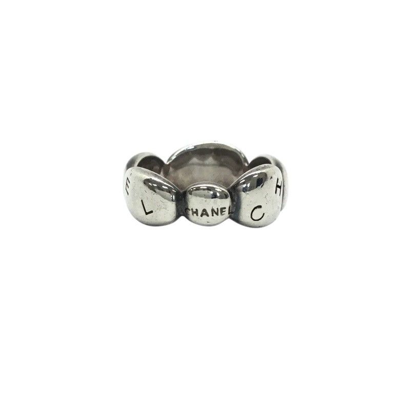 CHANEL シャネル カメリアシルバーリング ファッションリング 約11号 925 シルバ 品 -B 質屋 か ｎ