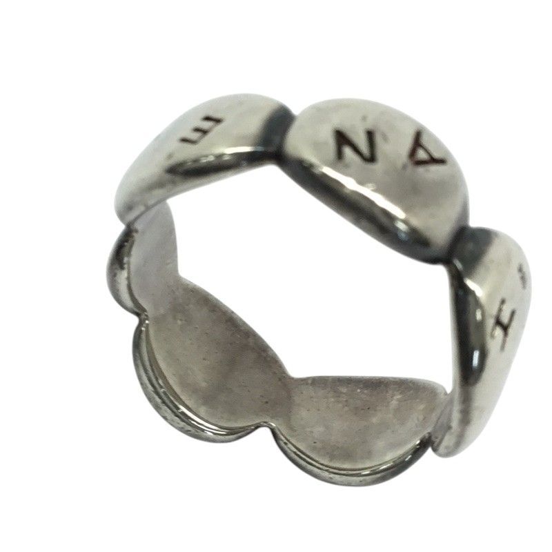  CHANEL シャネル カメリアシルバーリング ファッションリング 約11号 925 シルバ 品 -B 質屋 か ｎ リング 指輪 アクセサリー