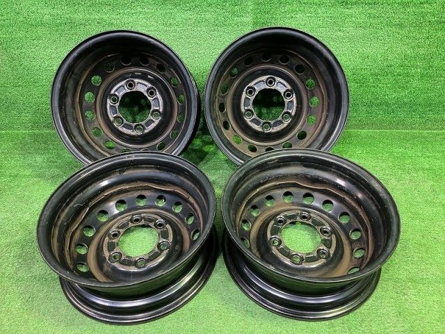 日産 NISSAN NV 350キャラバン VW 6 E 26 ホイール スチール クロ 15インチ 5 J 6穴 4本 139 7