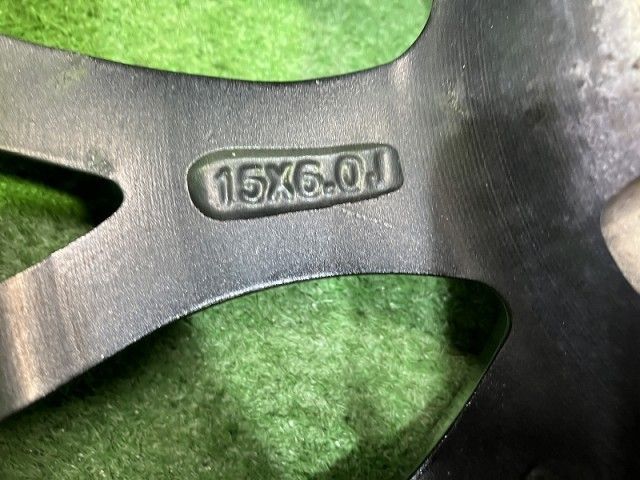  エクシーダー ﾌﾟﾘｳｽ ｳｨｯｼｭ ホイール アルミ ガンメタ 15インチ 6 J 5穴 4本 100 43 15インチ ホイール