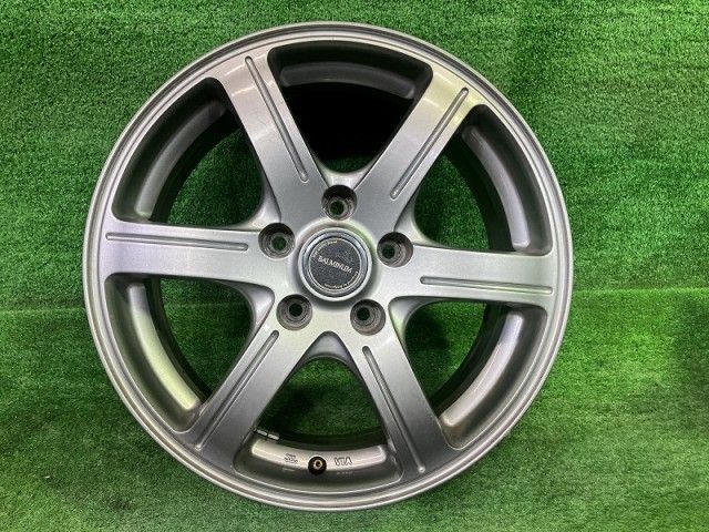  バルミナ ﾏｼﾞｪｽﾀ ｳﾞｪﾙﾌｧｲｱ ホイール アルミ シルバー 16インチ 6 5 J 5穴 4本 114 3 38 16インチ ホイール