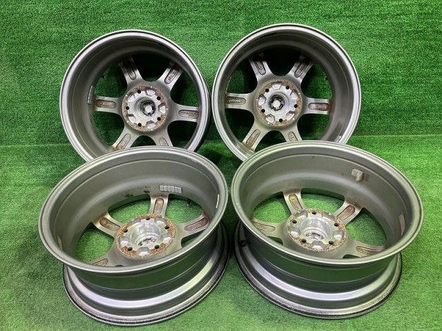 バルミナ ﾏｼﾞｪｽﾀ ｳﾞｪﾙﾌｧｲｱ ホイール アルミ シルバー 16インチ 6 5 J 5穴 4本 114 3 38