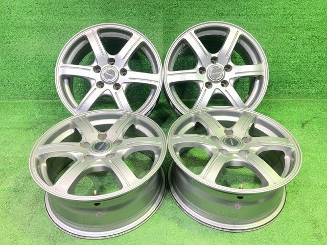 バルミナ ﾏｼﾞｪｽﾀ ｳﾞｪﾙﾌｧｲｱ ホイール アルミ シルバー 16インチ 6 5 J 5穴 4本 114 3 38