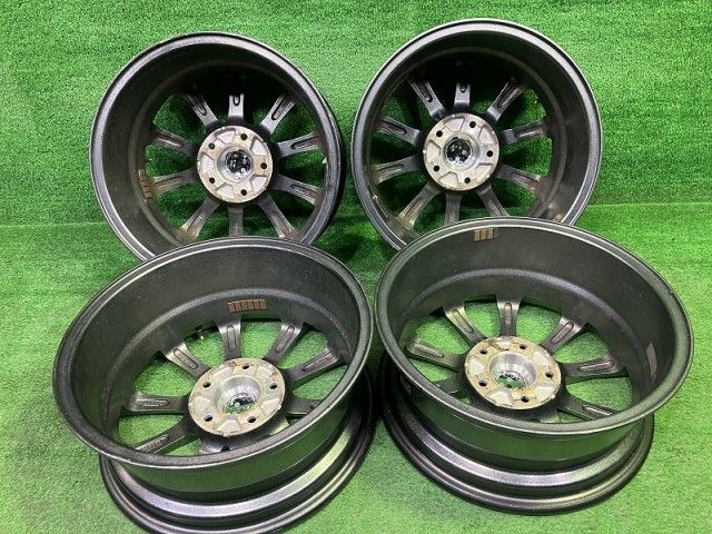 エクシーダー ｳﾞｪｾﾞﾙ ﾉｱ ホイール アルミ ガンメタ 16インチ 6 5 J 5穴 4本 114 3 53