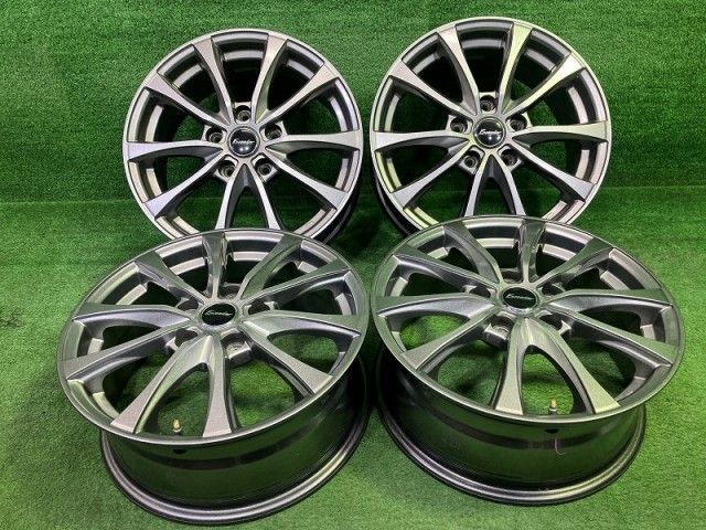 エクシーダー ｳﾞｪｾﾞﾙ ﾉｱ ホイール アルミ ガンメタ 16インチ 6 5 J 5穴 4本 114 3 53