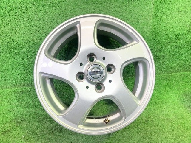  日産 NISSAN マーチ キューブ BNK 12 ホイール アルミ シルバー 14インチ 5 J 4穴 4本 100 40 14インチ ホイール