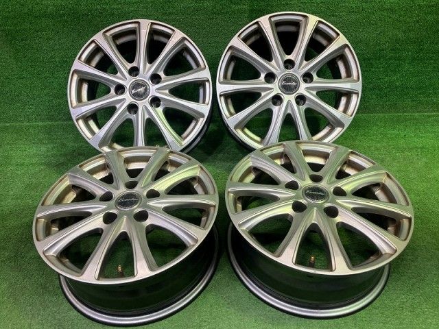 エクシーダー ｾﾚﾅ ｱｲｼｽ ホイール アルミ シルバー 15インチ 6 J 5穴 4本 114 3 43