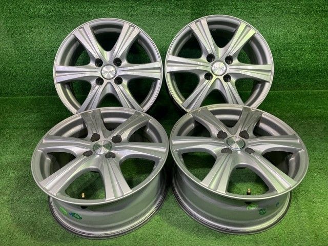 シビラ ｱｸｱ ｽｲﾌﾄ ホイール アルミ シルバー 15インチ 6 J 4穴 4本 100 43