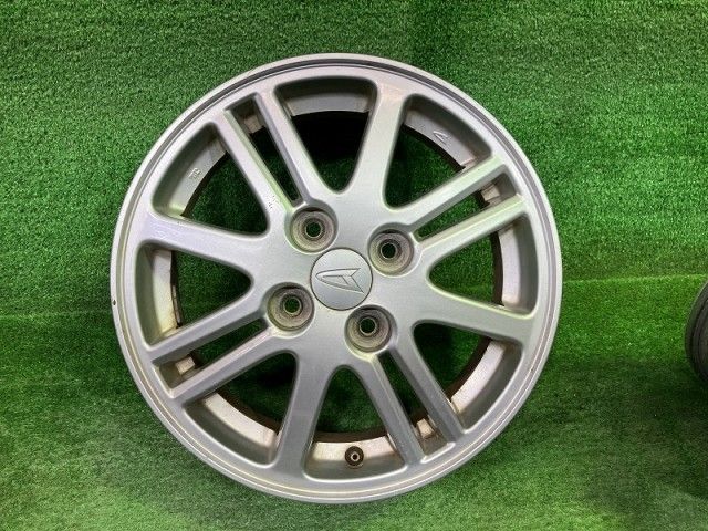  ダイハツ ムーヴ L 175 S ホイール アルミ シルバー 14インチ 4 5 J 4穴 4本 100 45 14インチ ホイール