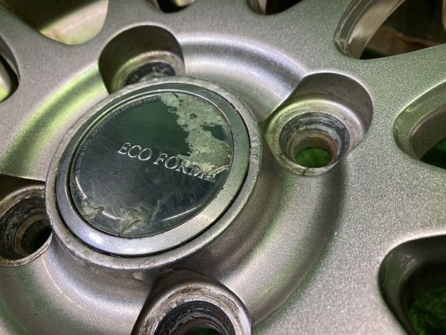  エコフォルム 軽自動車 ホイール アルミ シルバー 14インチ 4 5 J 4穴 4本 100 48 14インチ ホイール