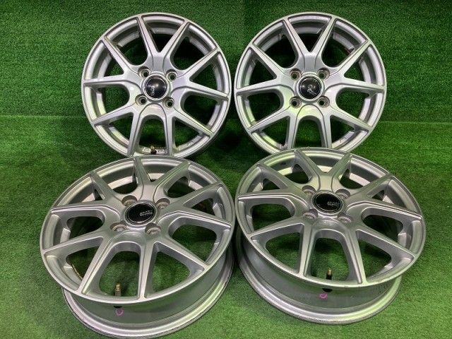 スポーツダイアリー 軽自動車 ホイール アルミ シルバー 14インチ 4 5 J 4穴 4本 100 45