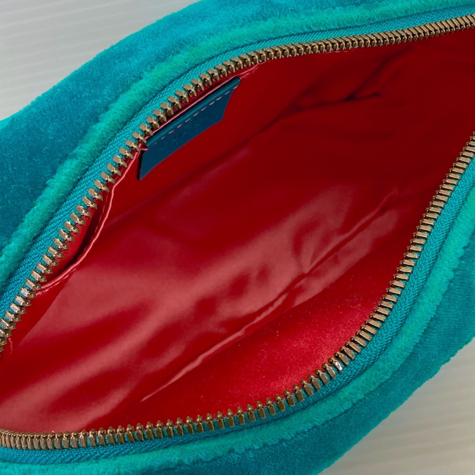 □GUCCI グッチ ショルダーバッグ GGマーモント 447632 ベロア