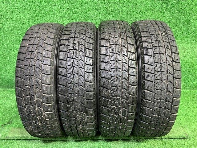 DUNLOP スタッドレス ダンロップ ウィンターマックスWM 02 155 65 R 14 4本 6ミリ 3本2021年