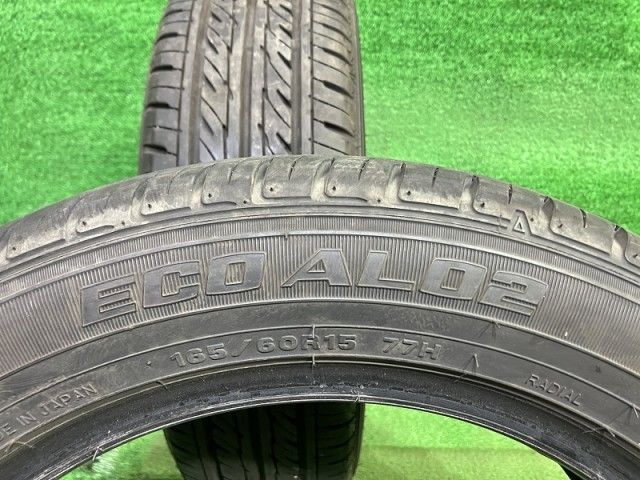  サマー グッドイヤー アレッジエコAL 02 165 60 R 15 2本 6ミリ 15インチ サマータイヤ ノーマルタイヤ