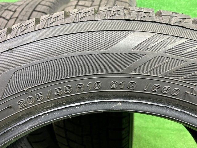  スタッドレス ヨコハマ アイスガードIG 60 205 55 R 16 4本 8ミリ 16インチ スタッドレス