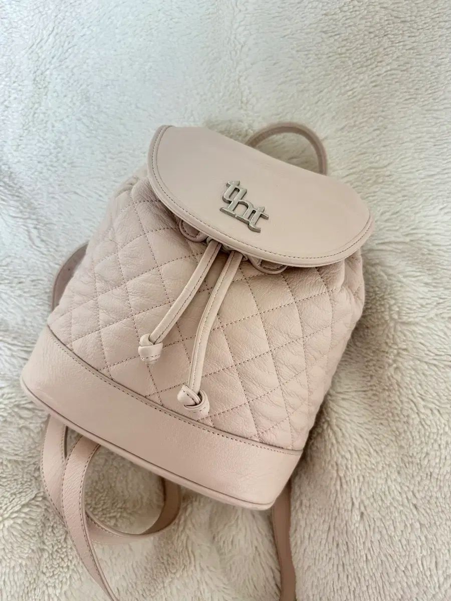 スリータイムズ アコンキルトバックパック ピンク