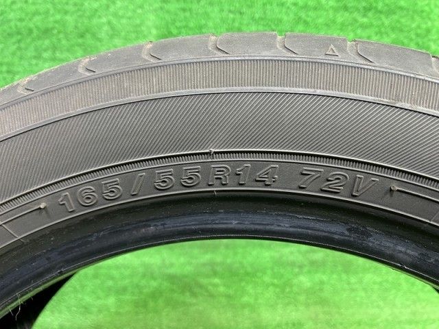  サマー ヨコハマ エコスES 31 165 55 R 14 4本 3ミリ 2020年 14インチ サマータイヤ ノーマルタイヤ