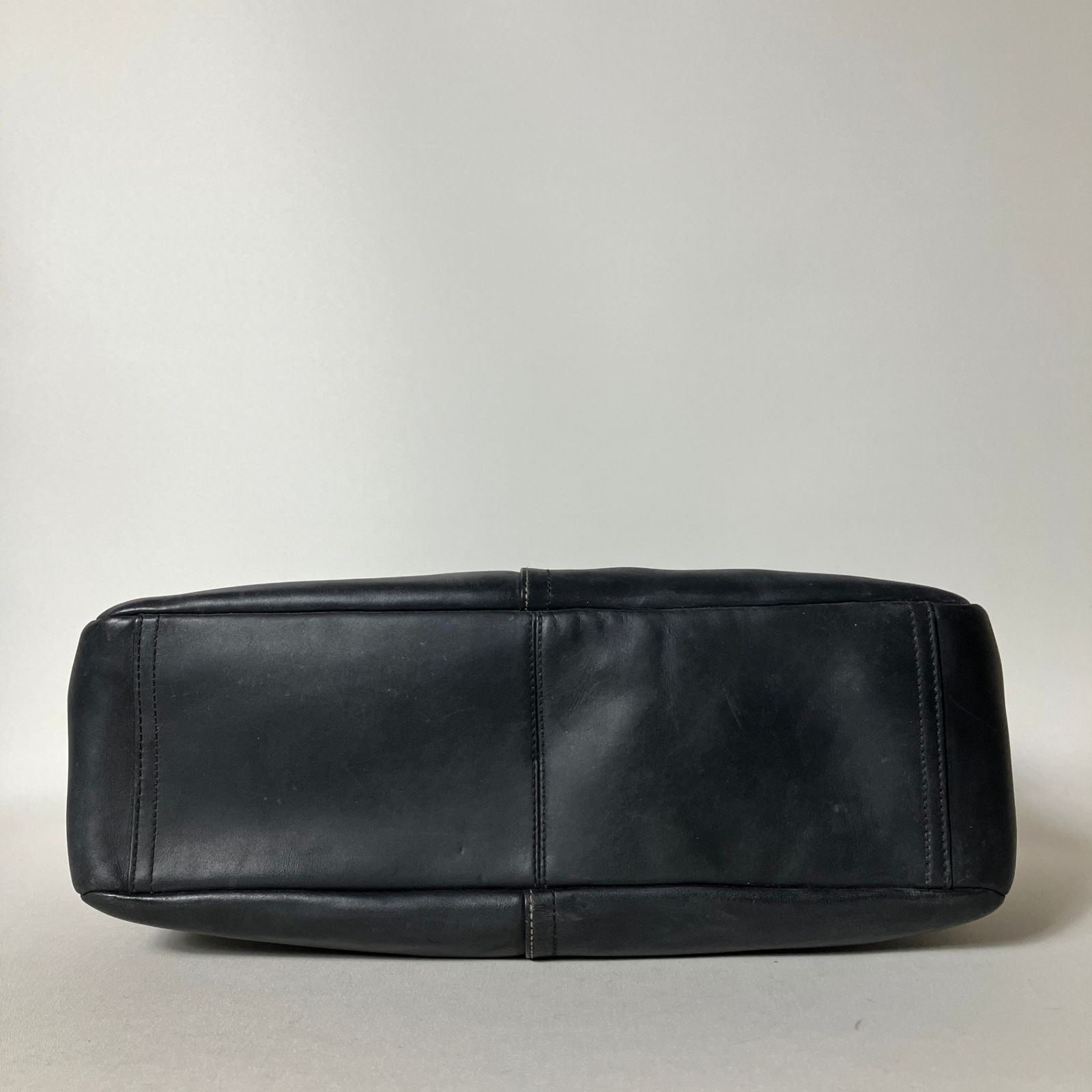 2510-516｜コーチ ビジネスバッグ レザー ブラック - メルカリ