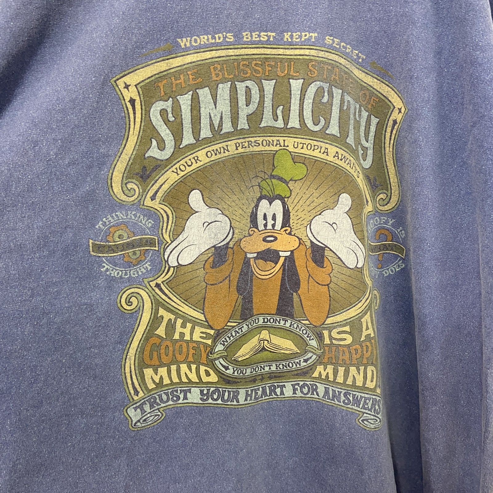 古着 used 00s WALT Disney World ディズニー Goofy グーフィー 半袖T