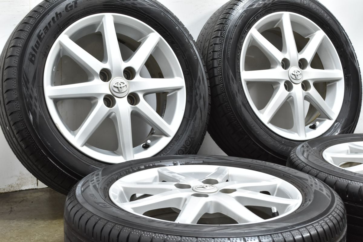 バリ溝 程度良好 トヨタ アクア 15 in 5 j 39 PCD 100 ブルーアースGT 175 65 R カローラフィールダー スペイド ポルテ ヴィッツ