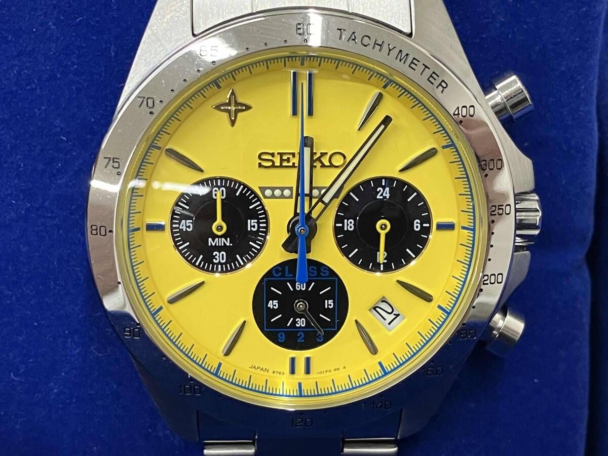【新品未使用】セイコー　ドクターイエロー　923形　20周年　8T63-01E0 1722490710014.jpg