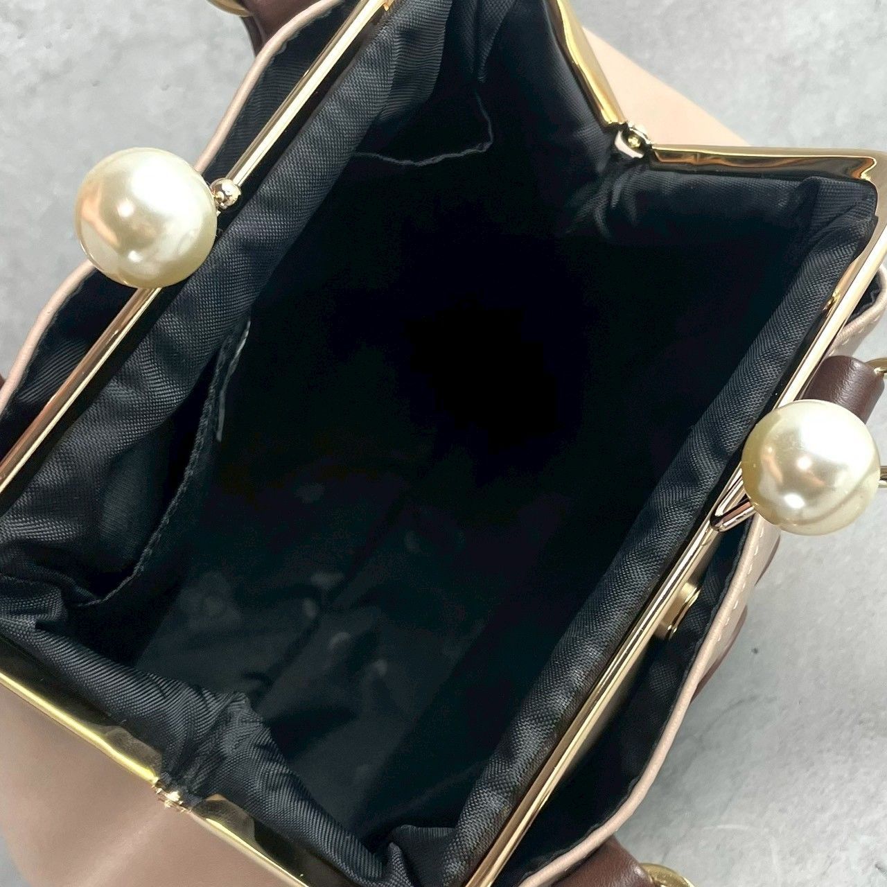 美品✨MARY QUANT マリークワント マリクワ がま口 2wayショルダー 