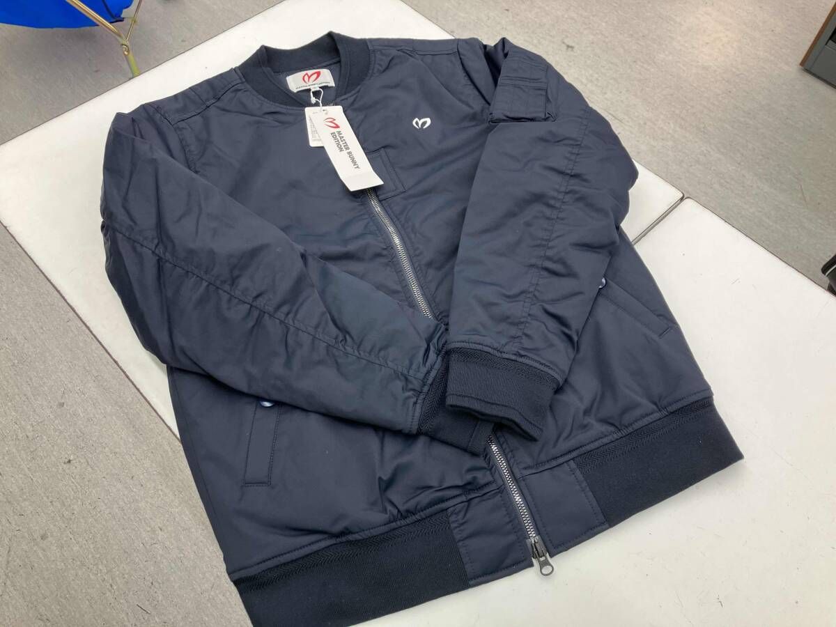 MASTER BUNNY EDITION メンズゴルフジャンバー Mサイズ ネイビー