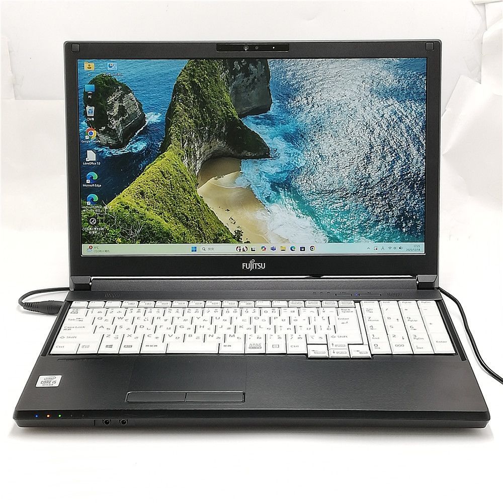 Wi Fi有 富士通 ノートパソコン A 5510 D Core i 5 10310 U 8 GB 高速SSD 無線 Bluetooth カメラ Windows 11 Office済 即使用可