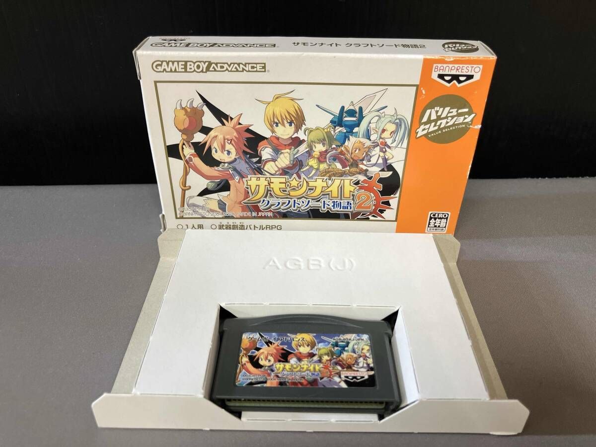 説明書なし/ ゲームボーイアドバンス サモンナイト クラフトソード物語