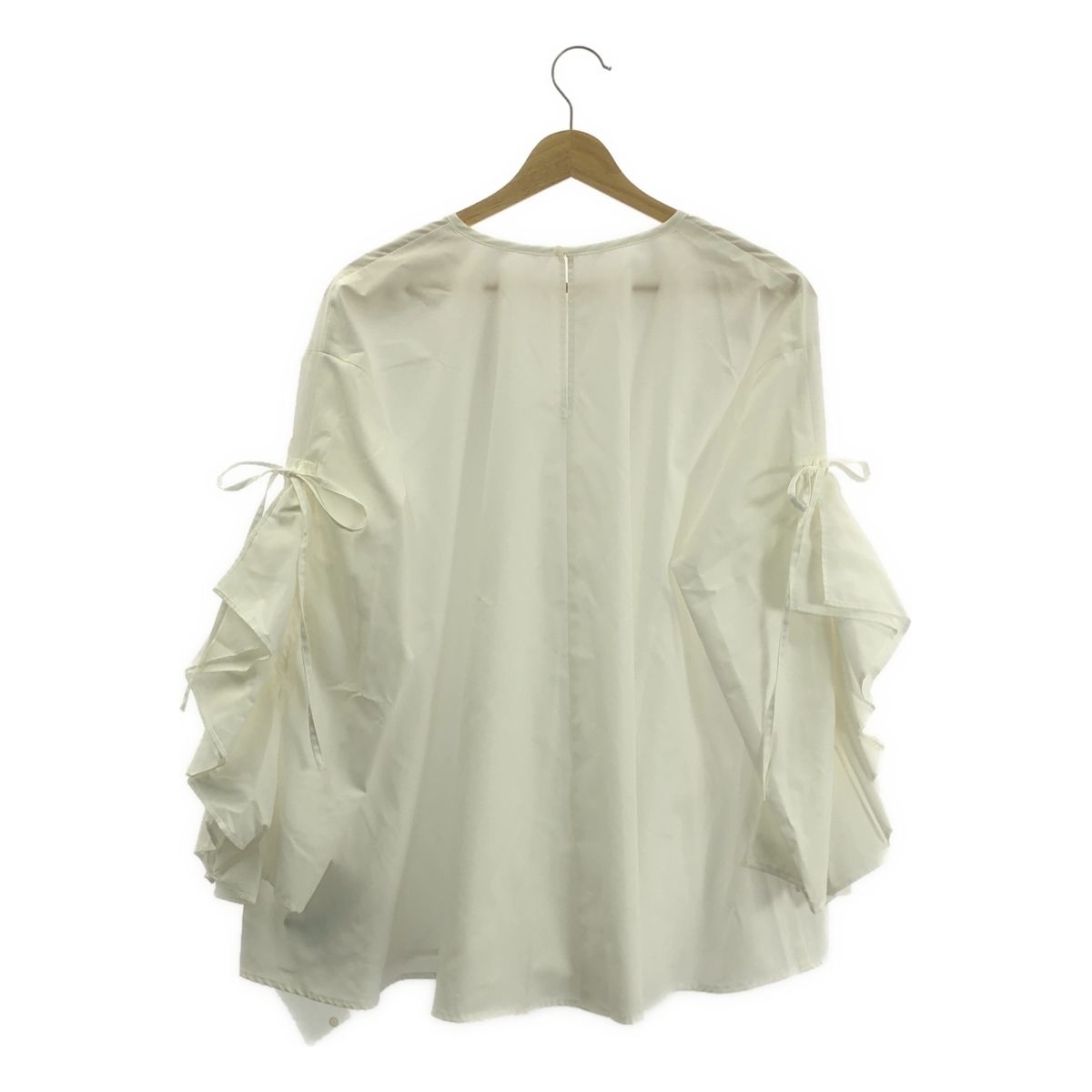 新品】 Cen. / セン | 花びら ブラウス シャツ | F | ホワイト 新品】 Cen. / セン | 花びら ブラウス シャツ | F | ホワイト