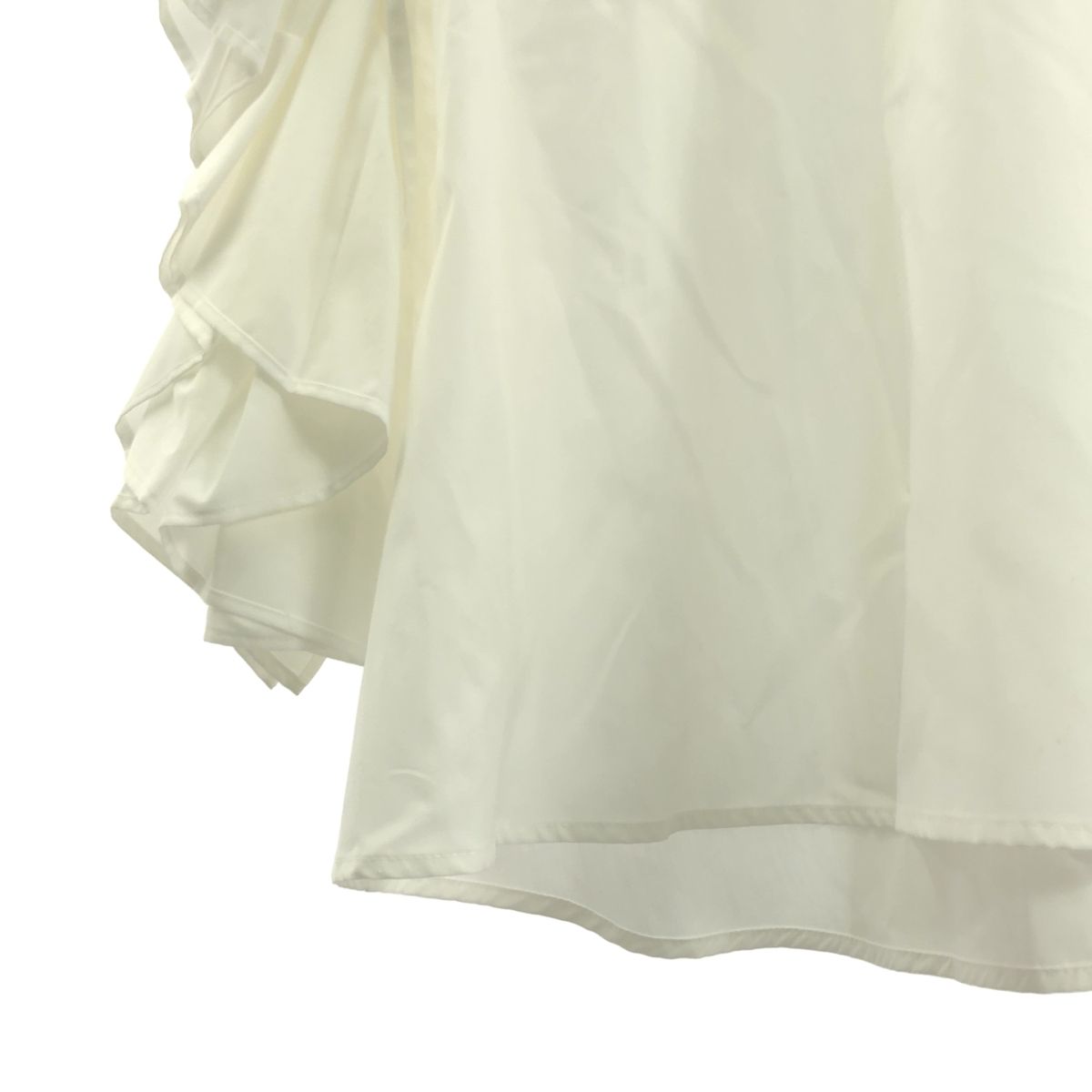 【Cen. セン】新品　ハナビラ　花びら　はなびら　ブラウス　ホワイト　白　長袖 新品】 Cen. / セン | 花びら ブラウス シャツ | F | ホワイト