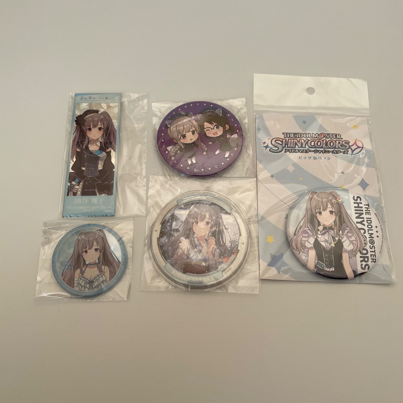 幽谷霧子 アイドルマスターシャイニーカラーズ 缶バッジ計5点 id:9a1