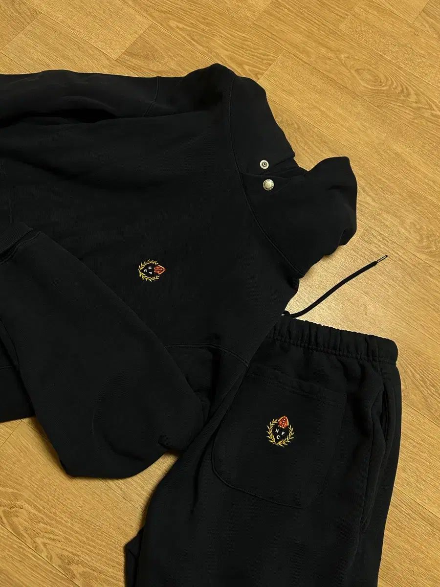 HERITAGE FLOSS フードTシャツ ズボン セット S ネイビー