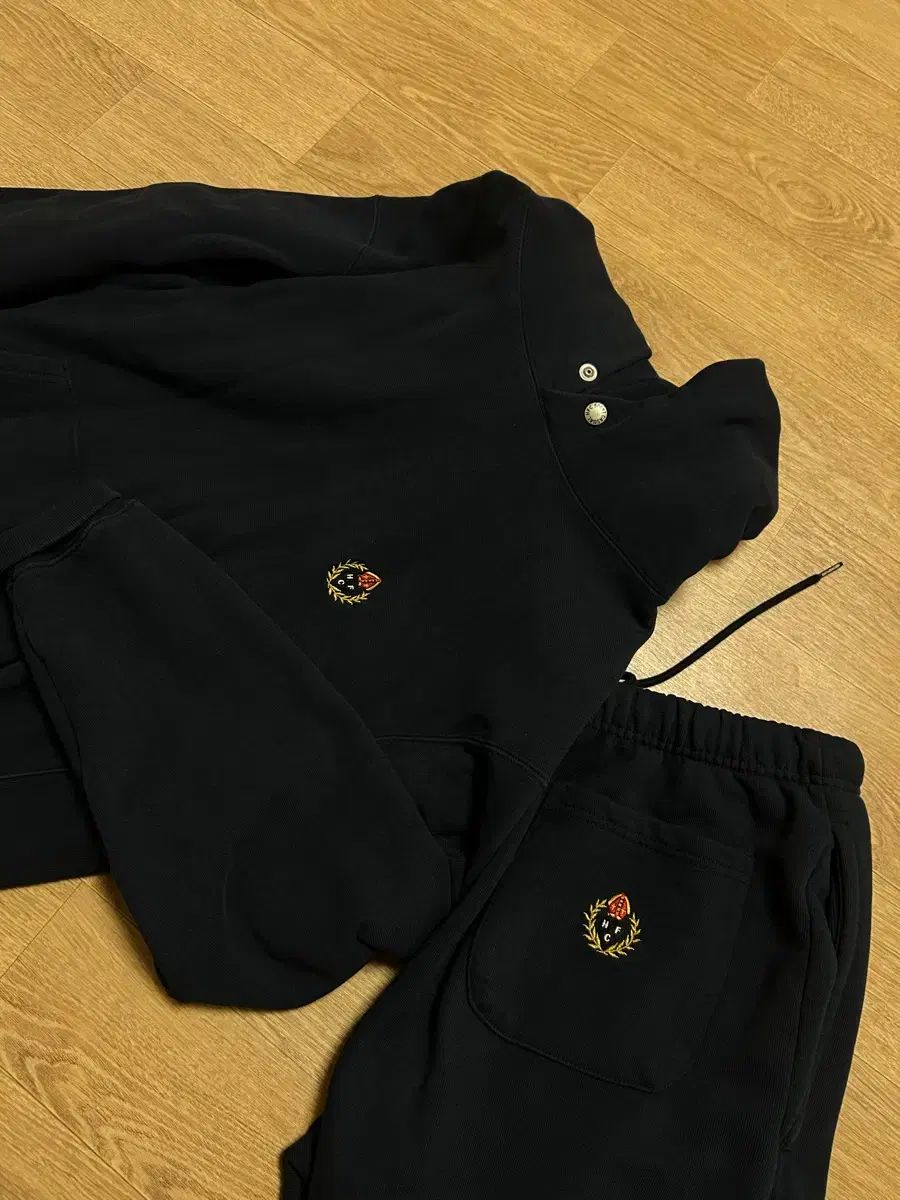 HERITAGE FLOSS フードTシャツ ズボン セット S ネイビー