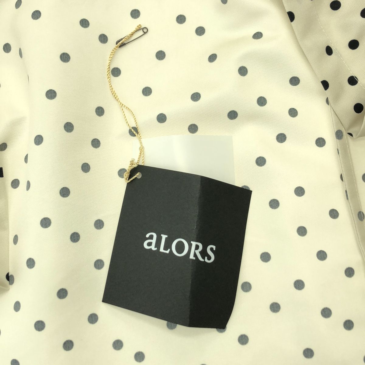 美品】 aLORS / アロー | Eva ドット パフスリーブ ブラウス シャツ 