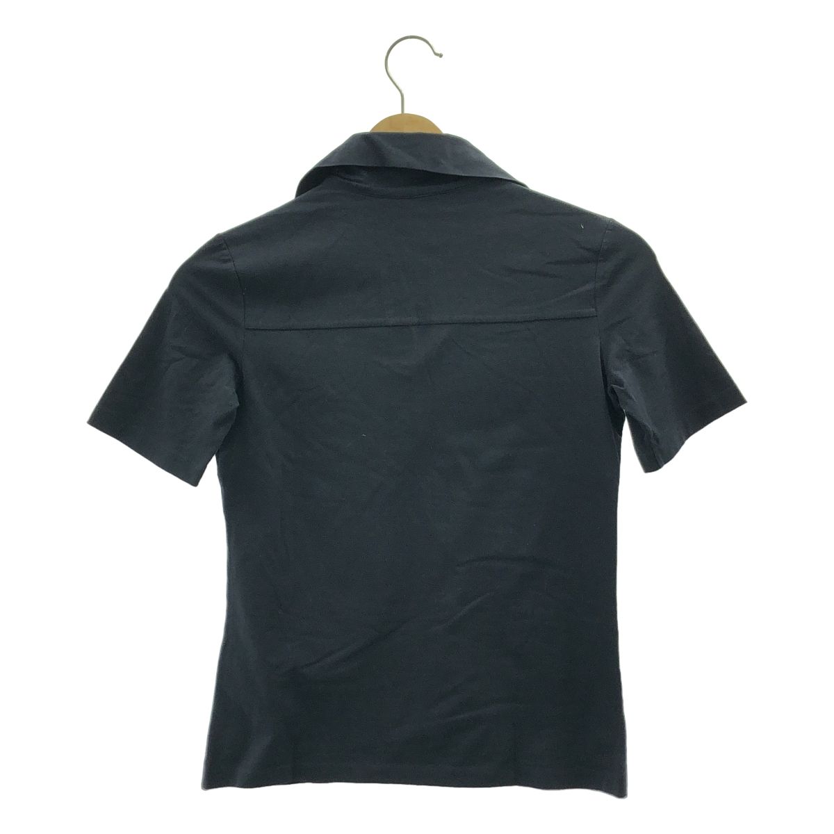 JIL SANDER / ジルサンダー | コットン ストレッチ ポロシャツ | S