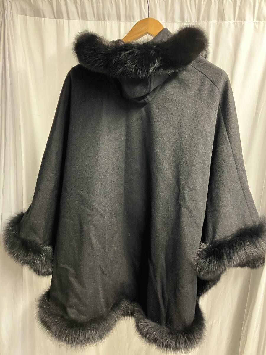 BALMAIN ホンチョ フォックスファー カシミヤ バルマン