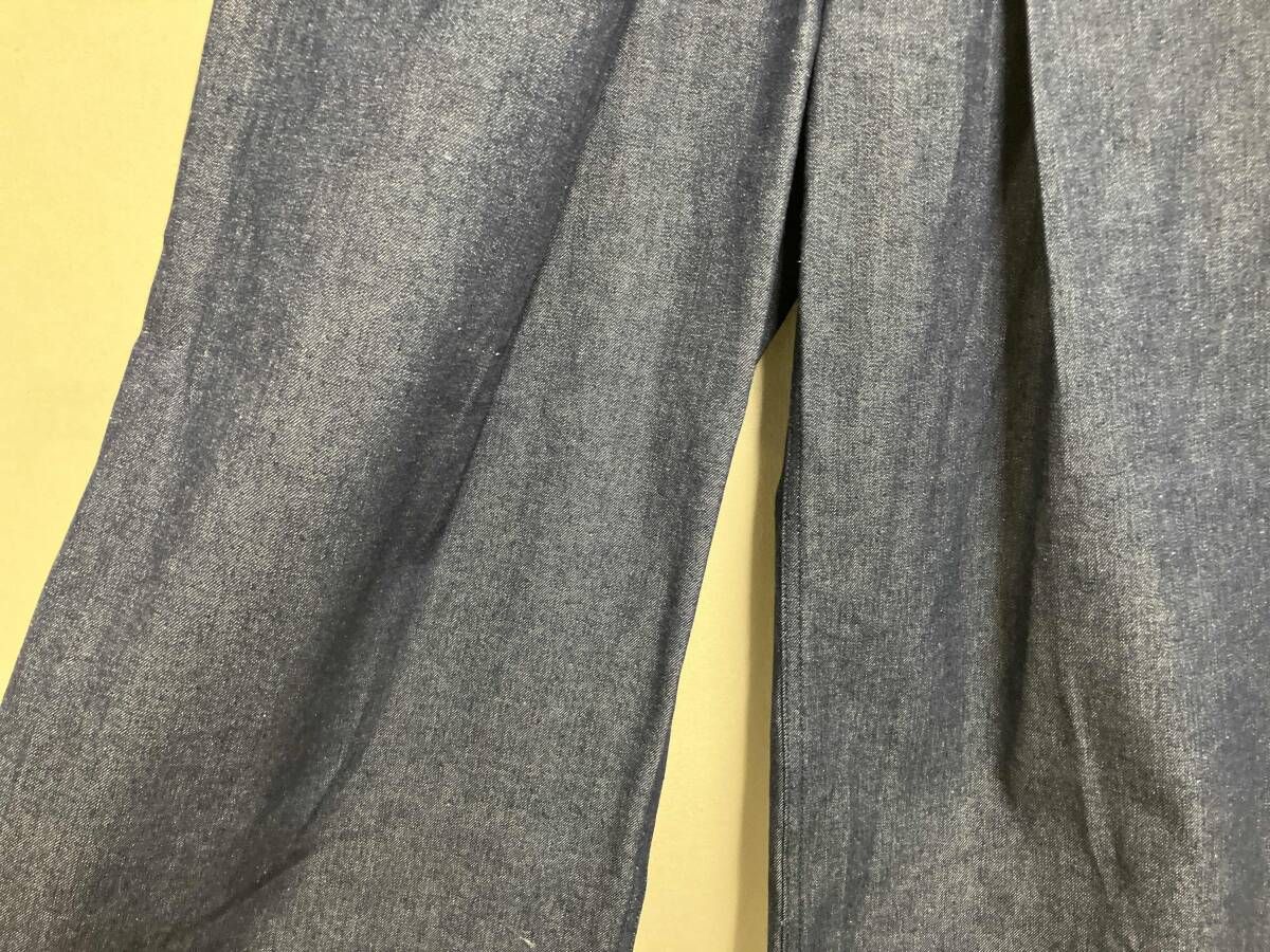  JOHN ジョンローレンスサリバン WOMENS RIGID DENIM WIDE PANTS リジッドデニムワイドパンツ JISW-01-S サイズM その他 デニム ジーンズ