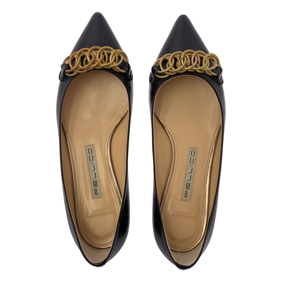 PELICO ペリーコ　パンプス　フラット　アンドレア 走れるパンプス”ペリーコのシューズ「アンドレア」復活、凹凸キャビア