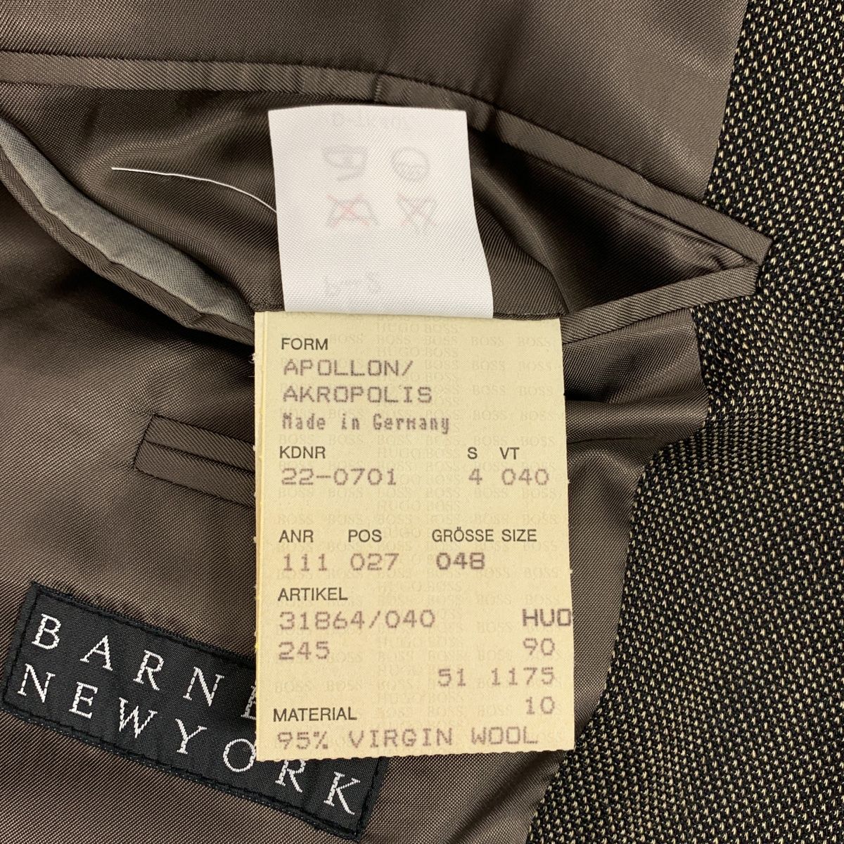 HUGO BOSS / ヒューゴボス | セットアップ / BARNEYS NEW YORK 別注
