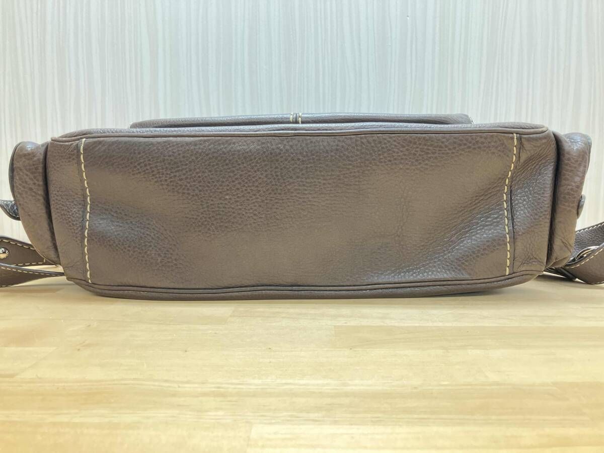  TOD S トッズ ステッチトートバッグ 2 Way ハンドバッグ ショルダーバッグ ブラウン その他 バッグ