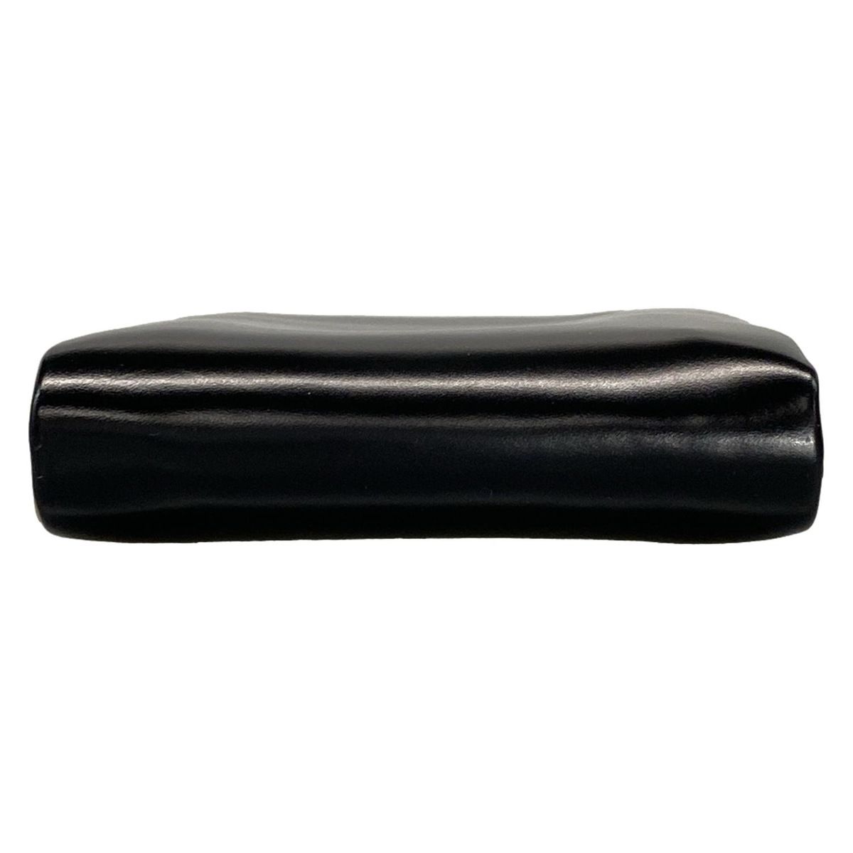 JILSANDER(ジルサンダー) ハンドバッグ 黒 がま口 レザー - メルカリ