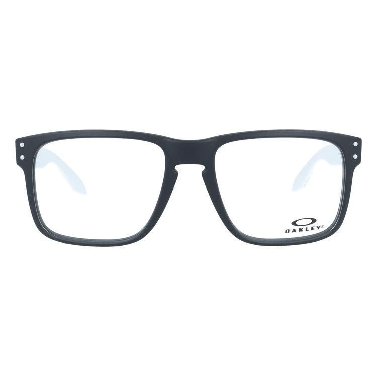 オークリー メガネフレーム ホルブルック 伊達メガネ アジアンフィット OAKLEY RX OX 8156-1556 ウェリントン型 ユニセックス メンズ レディース 海外