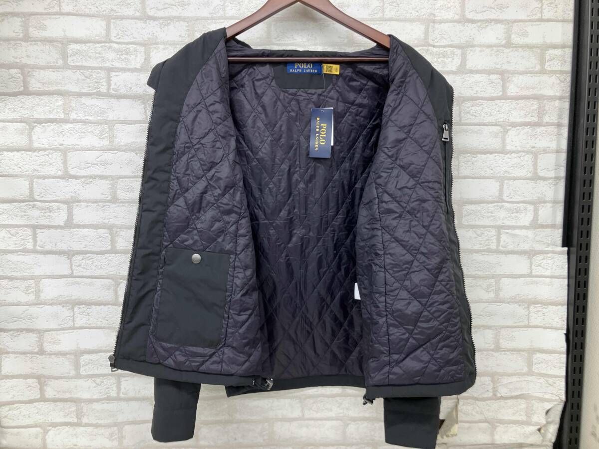  POLO RALPH LAUREN ポロ ラルフ ローレン その他ジャケット メンズ ブラック sizeM フード収納 アメカジ その他 小物