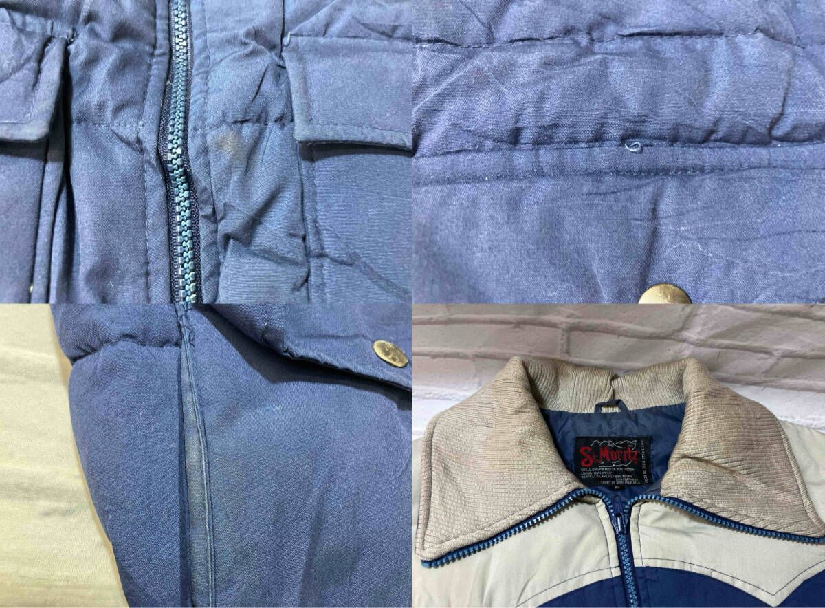 St.Moritz / サン・モリッツ / WESTERN YORK DOWN VEST / 古着 
