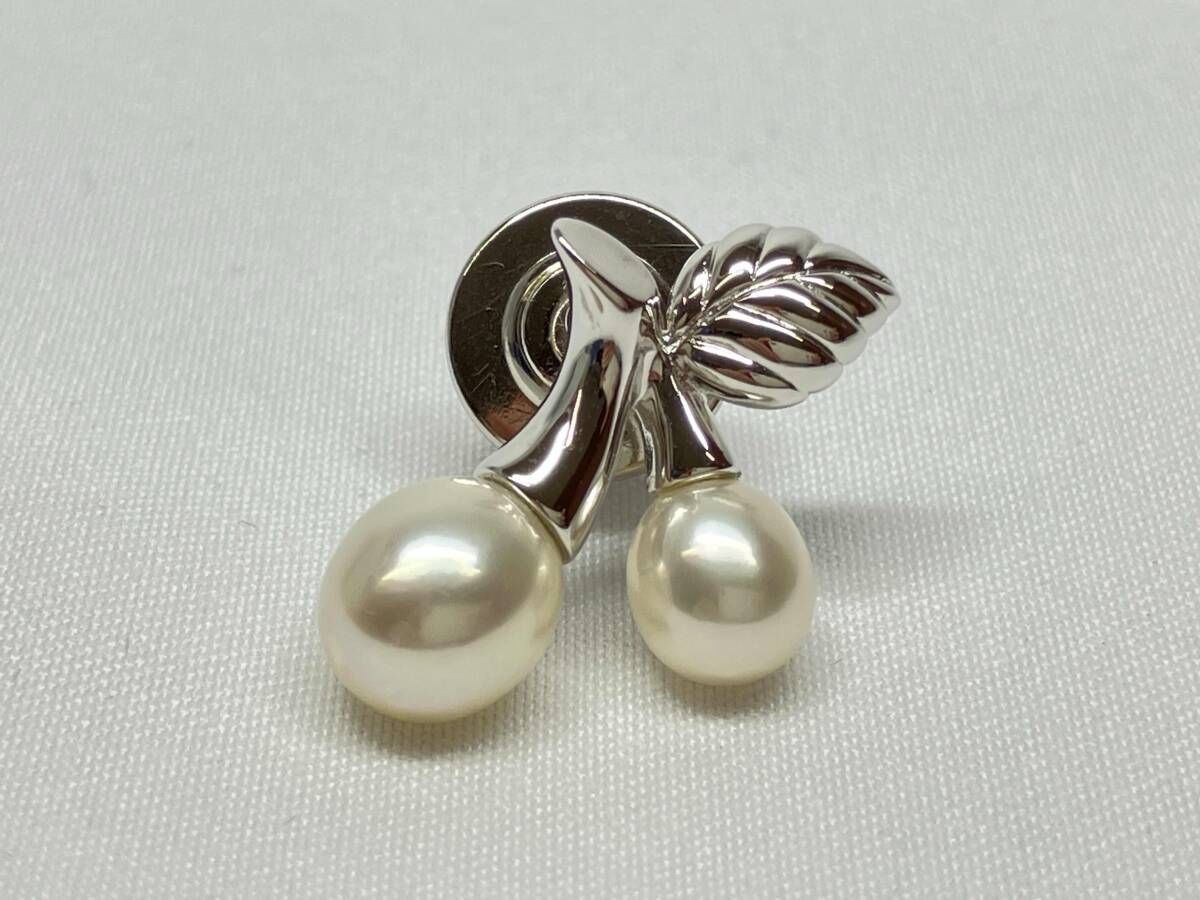 ソーティング付き】 【BOX付】MIKIMOTO(ミキモト) シルバー 真珠