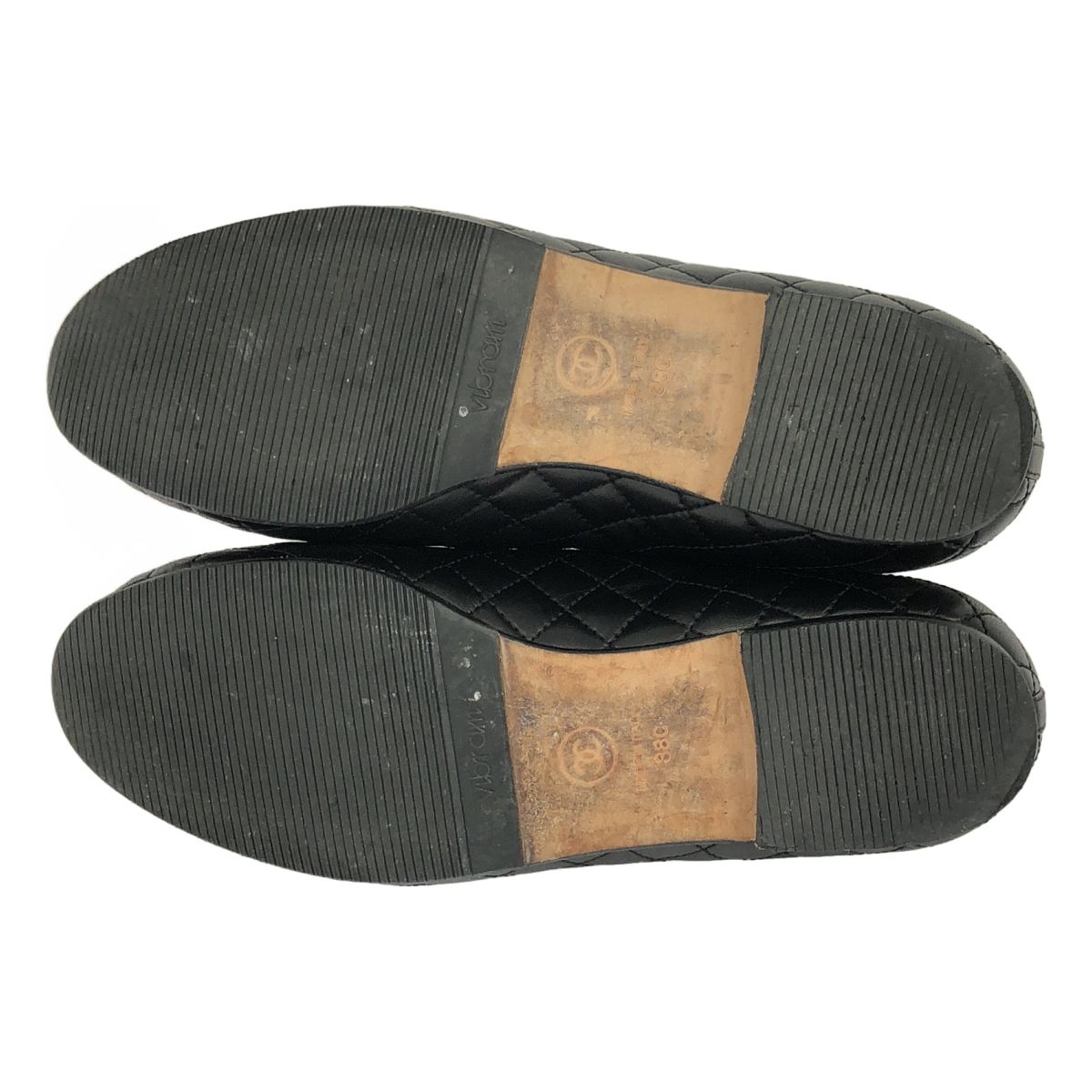 CHANEL / シャネル | マトラッセ ココマーク ローファー | 38